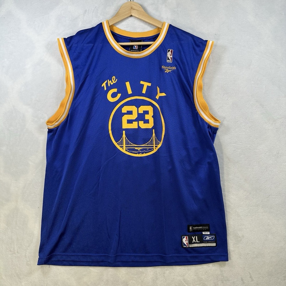 Vintage Golden State Warriors Jason Richardson Reebok Length +2 Jersey XL